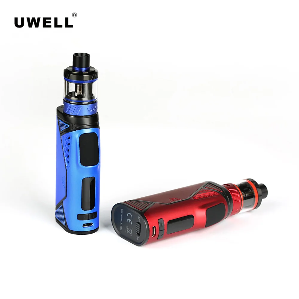 Оригинальный Uwell Hypercar Kit с 80 Вт Mod без 18650 батареи 1.8ohm нихромовая катушка 3 5 мл Whirl Tank