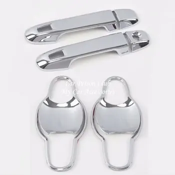 

For Toyota C-HR CHR C HR 2017 2018 Auto Door Handle Bowl Cover Frame Panel Trims ABS Chrome Stickers Car-Styling Accessories