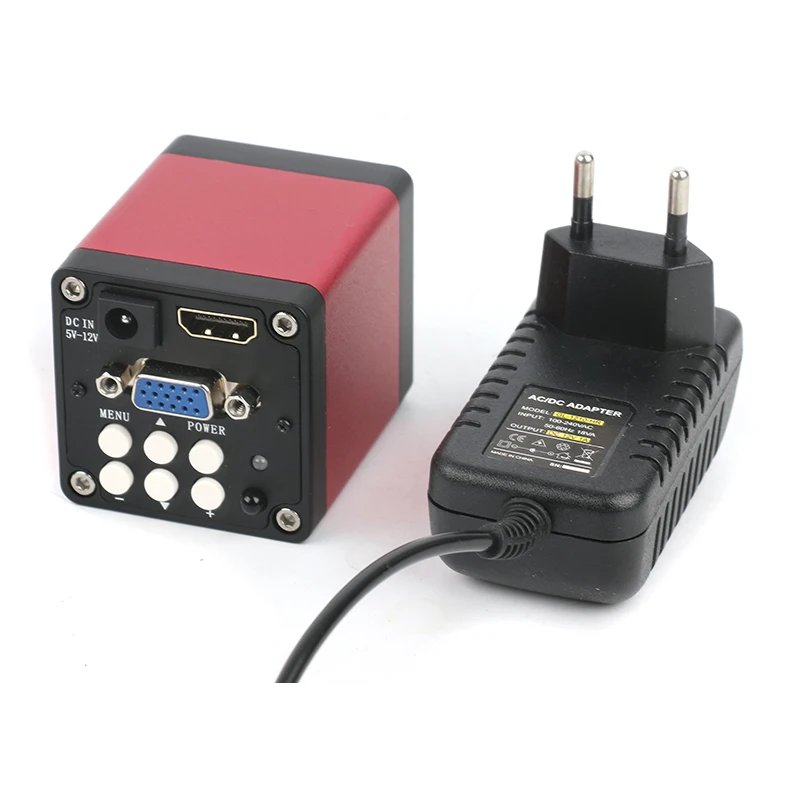 720P 14MP 1/" цифровой промышленный видео микроскоп камера HDMI VGA 60F/S IR+ 100X C-MOUNT объектив для телефона PCB пайки ремонт