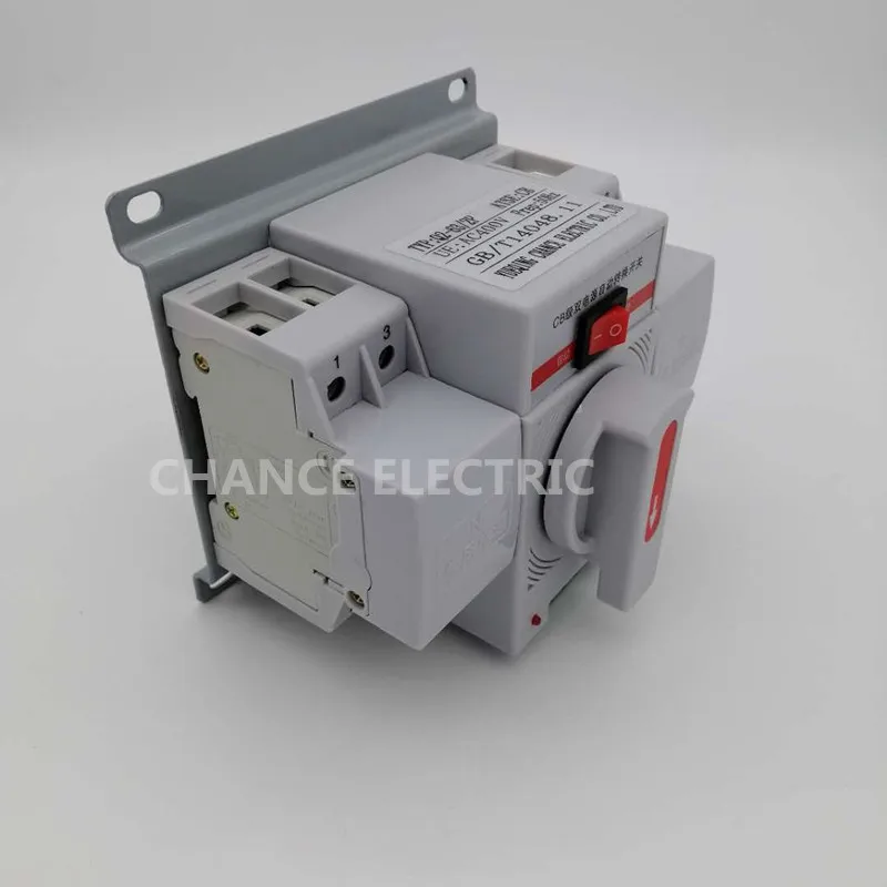 Автоматический выключатель типа MCB 2P 63A 230V автоматический с двойным питанием ATS