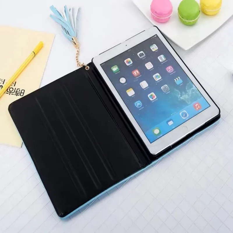 Модный чехол для Apple iPad 9 7 2018 6 6th 5 5th Generation Air 1 2 роскошный твил из искусственной