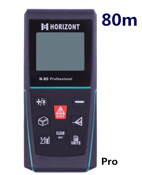 Laser distance meter 80m Handheld 80m Digital distance measuring meters Area Volume digital laser rangefinders measurer tool 015
