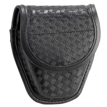 Полиция Шестерни-Скрытая кнопки одиночный Наручника Чехол, формованные Универсальный Радио Чехол