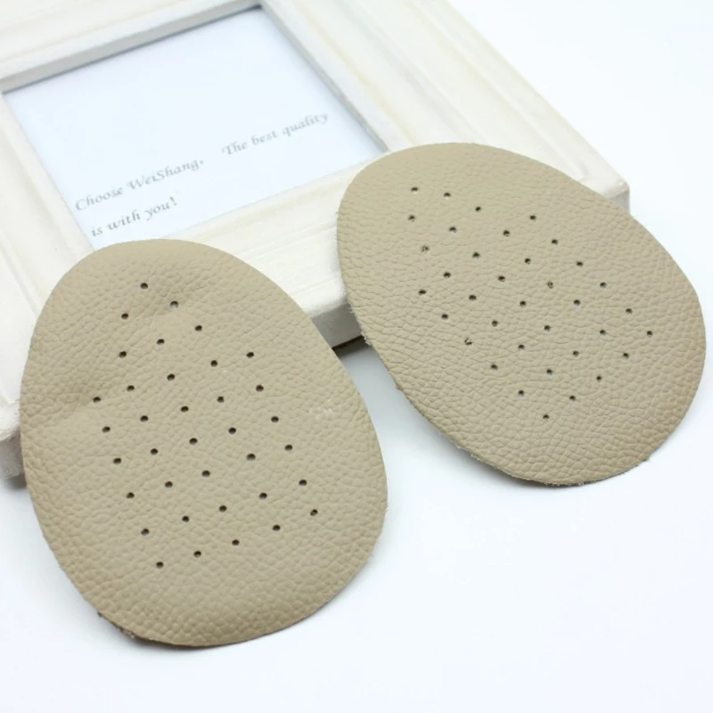 

1 Pair Leather Forefoot Pad Thick Leather Men Women Half Yard Pad Non-slip Soft Breathable High Heel Pad