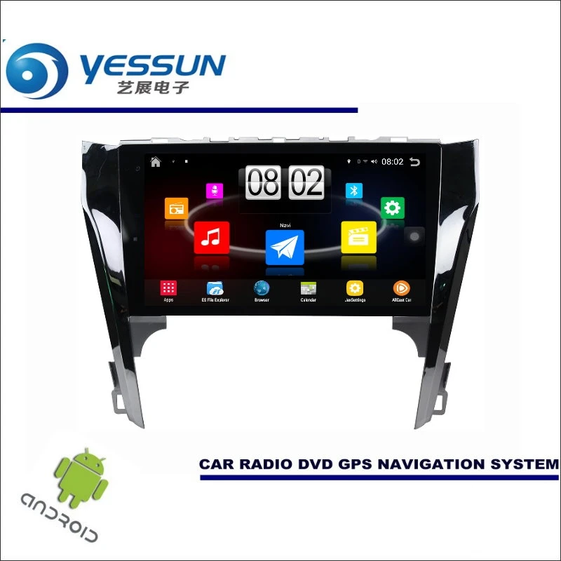 

YESSUN Car Android Player Multimedia For Toyota Camry XV50 2011~2017 Radio Stereo GPS Map Nav Navi ( no CD DVD ) 10.1" HD Screen