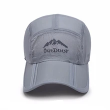 Уличная летняя новая Кепка для бега Мужская Спортивная Кепка Женская Солнцезащитная дышащая быстросохнущая шапка для папы Спортивная Кепка Снэпбэк