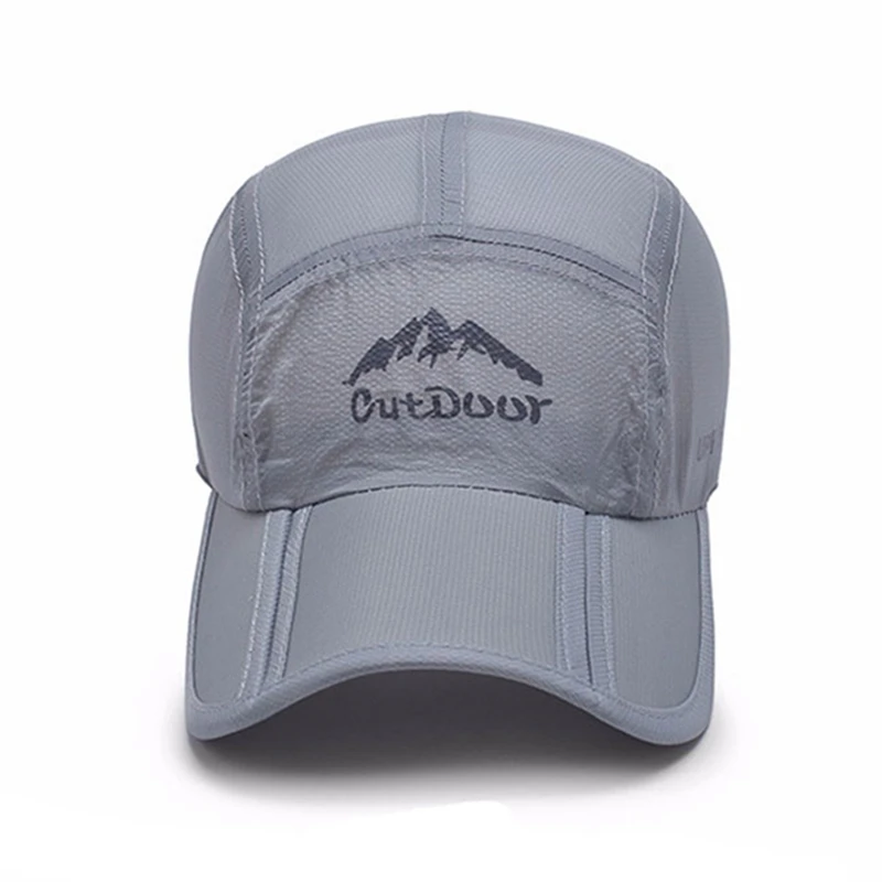 

Outdoor Summer New Running Cap Mens Sport Cap Women Sun Cap Breathable Quick Drying Dad Hat Sport Snapback Cap