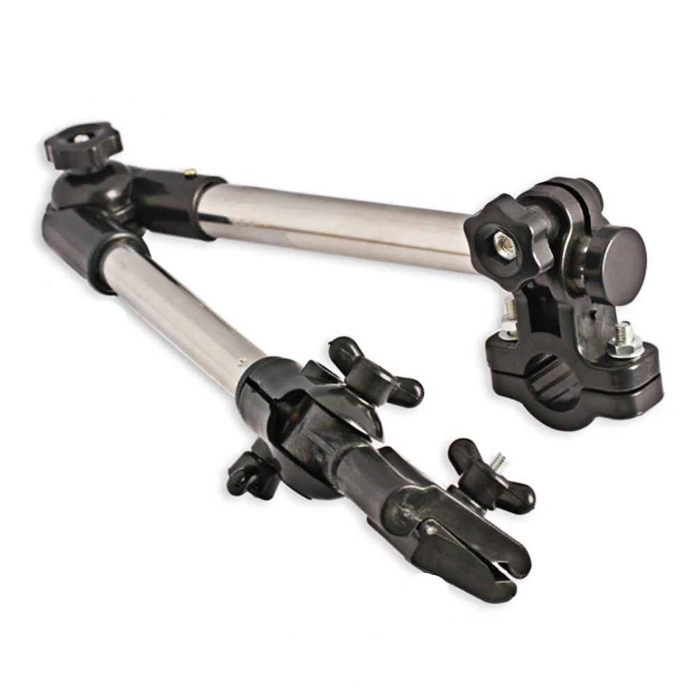 

Stainless Steel Bicycle Umbrella Stands Swivel Wheelchair Bicycle Umbrella Connector Stroller Umbrella Holder Rain Gear Tool