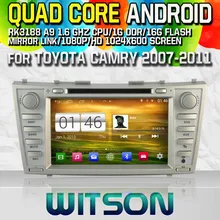 WITSON S160 Quad-Core Android 4.4 CAR DVD Player for TOYOTA CAMRY bluetooth radio Capctive Screen GPS Car Stereo mirror link