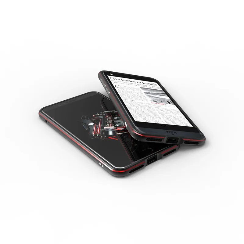 Yotaphone 3 Case Ultra Thin Metal Aluminum Bumper with Screws Frame Case Cover for Yotaphone 3 Yota Phone 3 Luxury Metal Cover