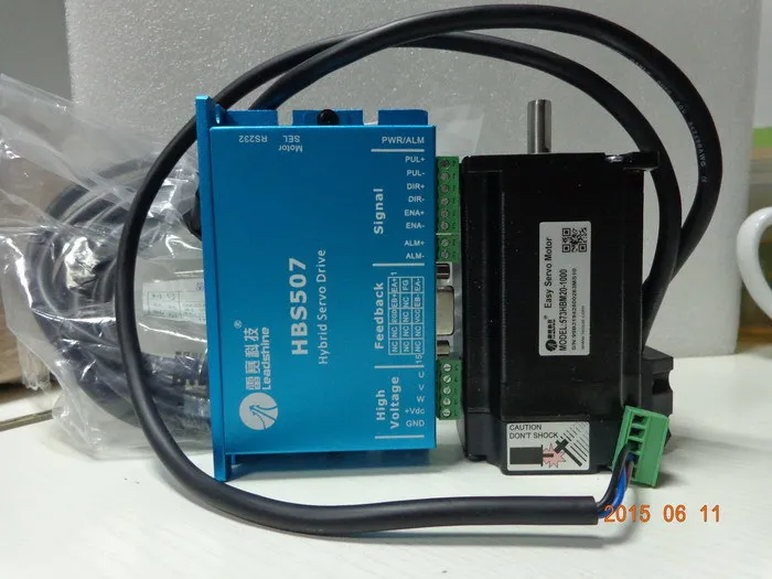 New Leadshine Closed Loop servo Drive HBS507 3-phase motor 573HBM20-1000 with 1000 line encoder HBS57 new version | Обустройство дома