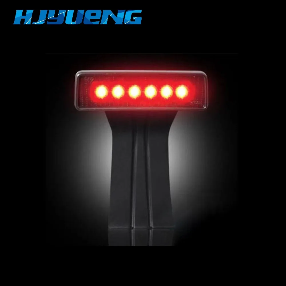 

HJYUENG 15W Black 6 LED Rear Tail 3rd Led Brake Light Third Brake Lamp Red For Jeep Wrangler JK Sport Altitude Unlimited