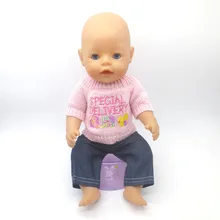 43cm Zapf Baby Born Doll Clothes All kinds of style clothes children Christmas gift free shipping