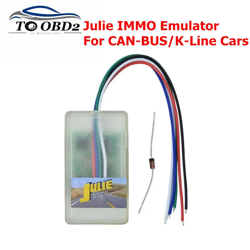 

JULIE Emulator New Universal IMMO Emulator for CAN-BUS /K-Line Cars Support For Audi,For BMW, ect Julie IMMO OBD2 Diagnostic