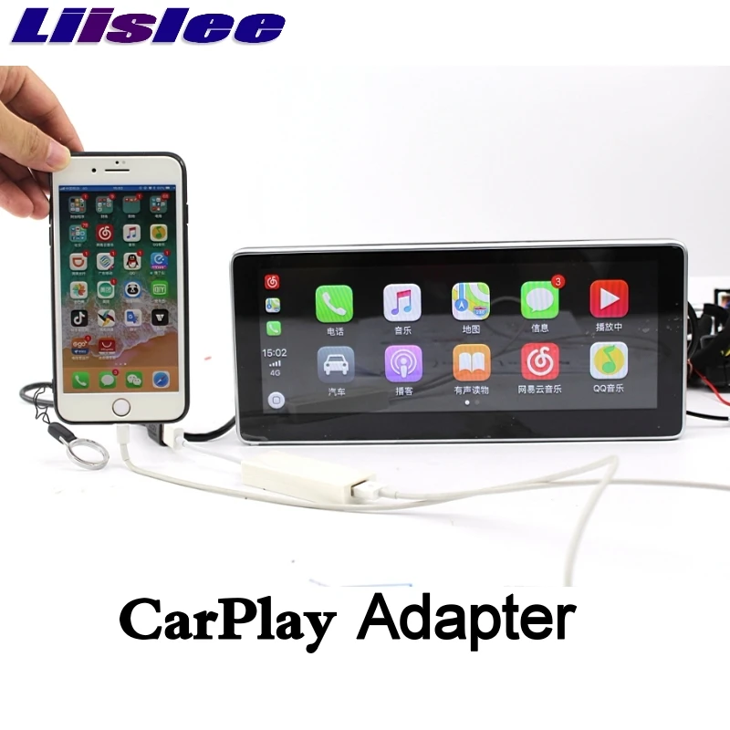 LiisLee CarPlay Adapter For Android NAVI GPS USB Link To Screen Double Control for Driver Multimedia Smart Phone Car Player