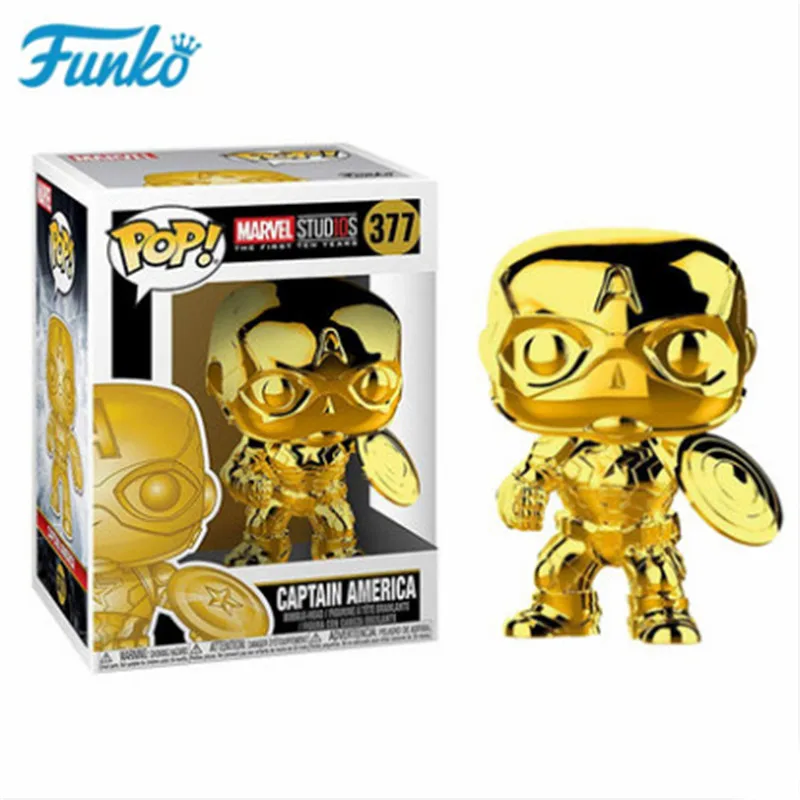 Новый FUNKO POP! Виниловые фигурки героев мультфильма Marvel на 10 ю годовщину фотосессия