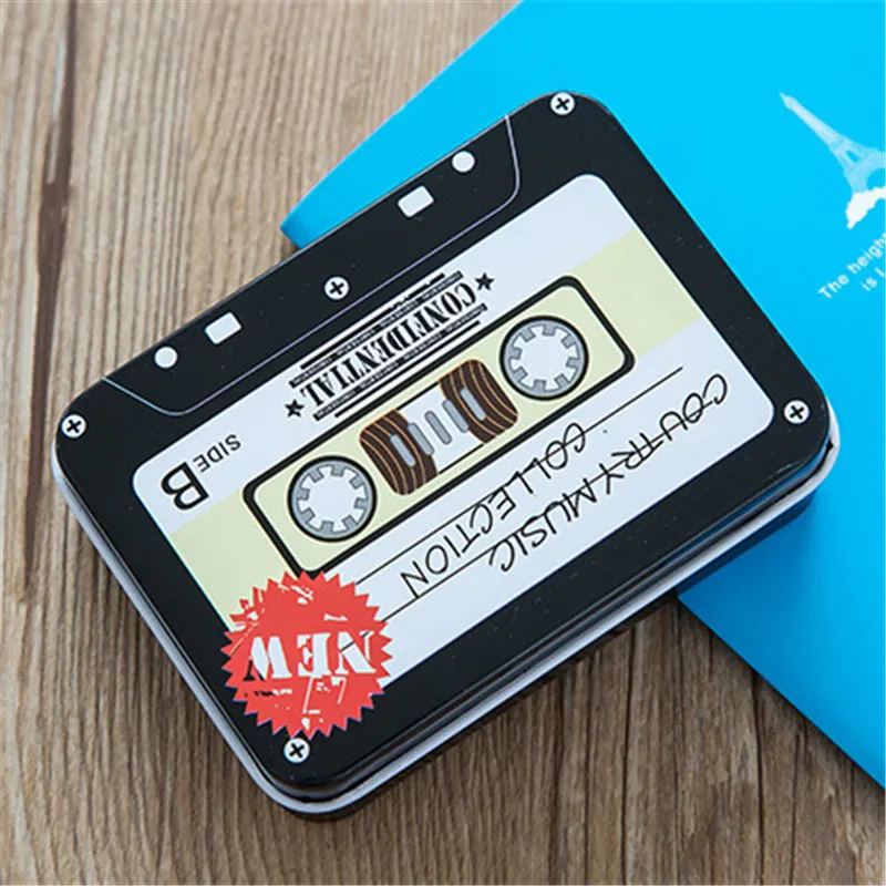 

Mini Cute Kawaii Cartoon Tin Metal Box Case Home Storage Organizer For Jewelry Kids Toy Gift Home Supplies