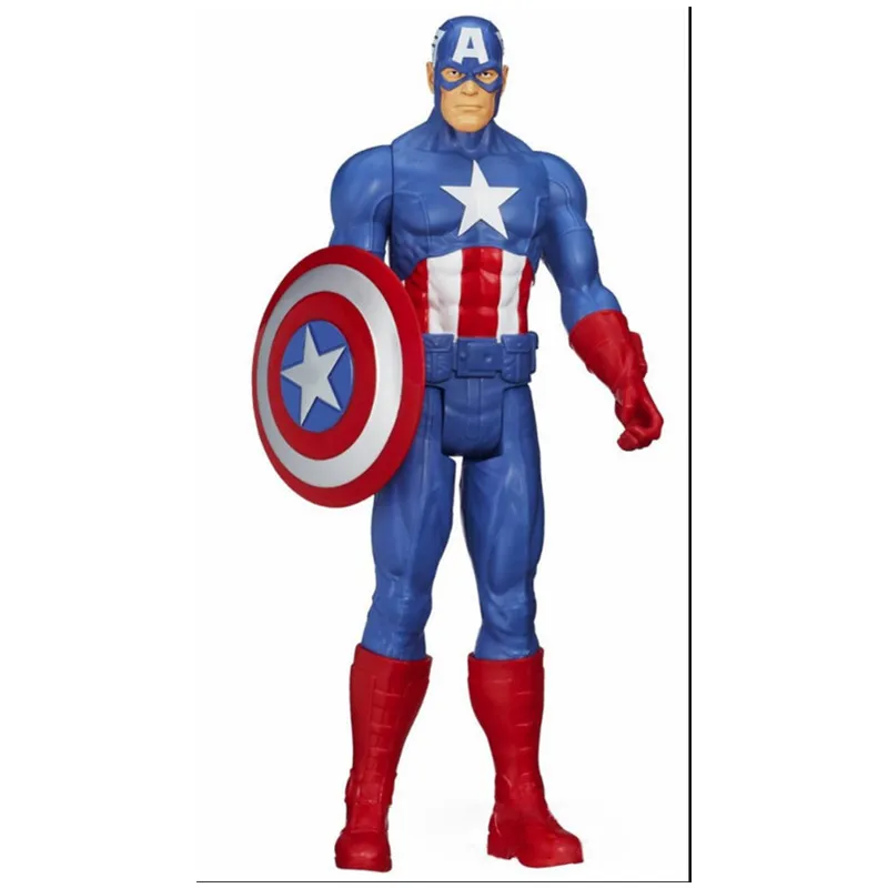 Фигурки героев Marvel мстители 30 см супергерой Тор Капитан Америка Человек паук