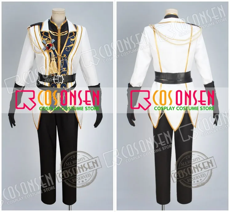Conjunto completo de fantasia cosplayonsen estrelas ritsu sakuma