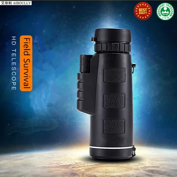 

AIBOULLY Handheld Telescope 10X40 Zoom Wild Hunting Mini Bird Watching Eyepiece Outdoor Travel Monocular Magnifier Survival Tool