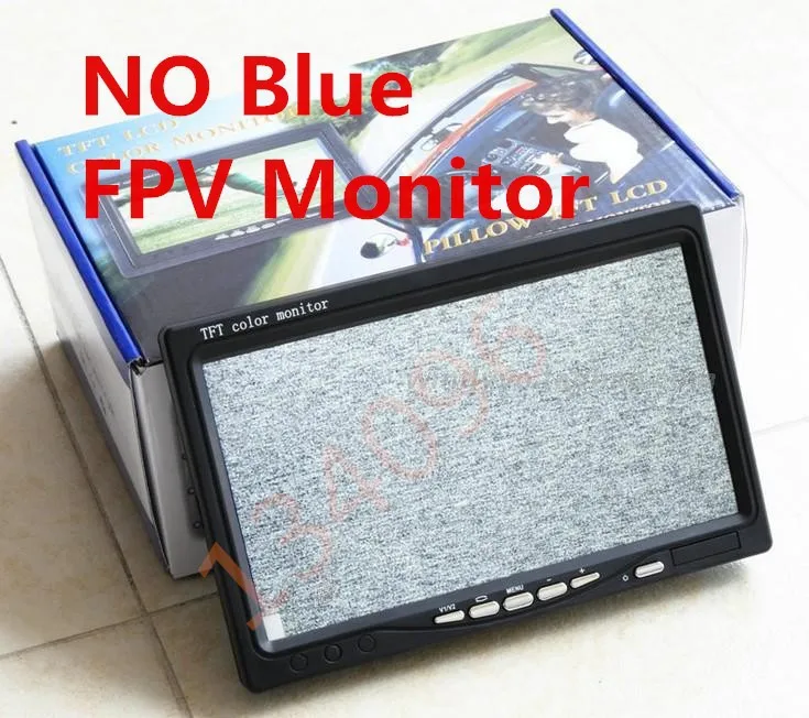 

7 inch LCD TFT FPV 800 x 480 Monitor snow/No blue screen FPV Monitor Photography for Ground Station Phantom QAV250