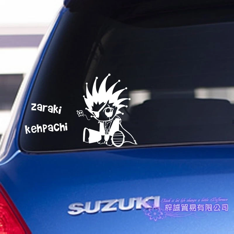 DCTAL BLEACH Kenpachi Zaraki Car Decal Wall Sticker Cartoon Fans Vinyl Wall Stickers Car Decal Decor Home Decorative