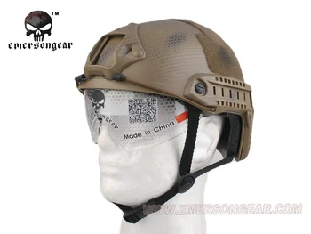 

Emerson Airsoft FAST Helmet Masks with Protective Goggle MH Type helmet (Seals plate) Free shipping