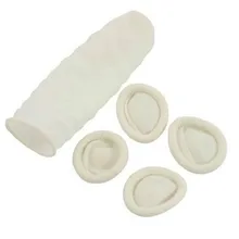 100 шт латексные противоскользящие защитные антистатические перчатки, резиновые колечки для пальцев, перчатки для дизайна ногтей, защитные резиновые перчатки