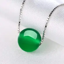 > натуральный зеленый резной китайский счастливый кулон в виде бочонка с necklace ЕМ-приятно