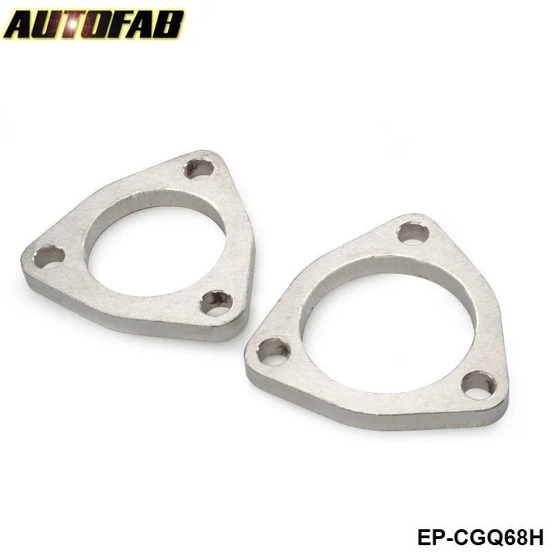AUTOFAB - TD06 Turbine Inlet and Outlet Triangle 3 Bolt  SL2-20G T67 25G Turbo Turbine INLET Flange AF-CGQ68H