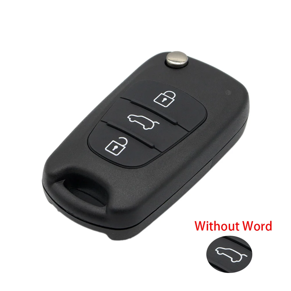WithOut HOLD Word WhatsKey 3 кнопки дистанционного Складной флип Автомобильный ключ чехол для hyundai I20 I30 I35 KIA Sorento Sportage K2 K5 Ceed Rio - Количество кнопок: WithOut HOLD Word