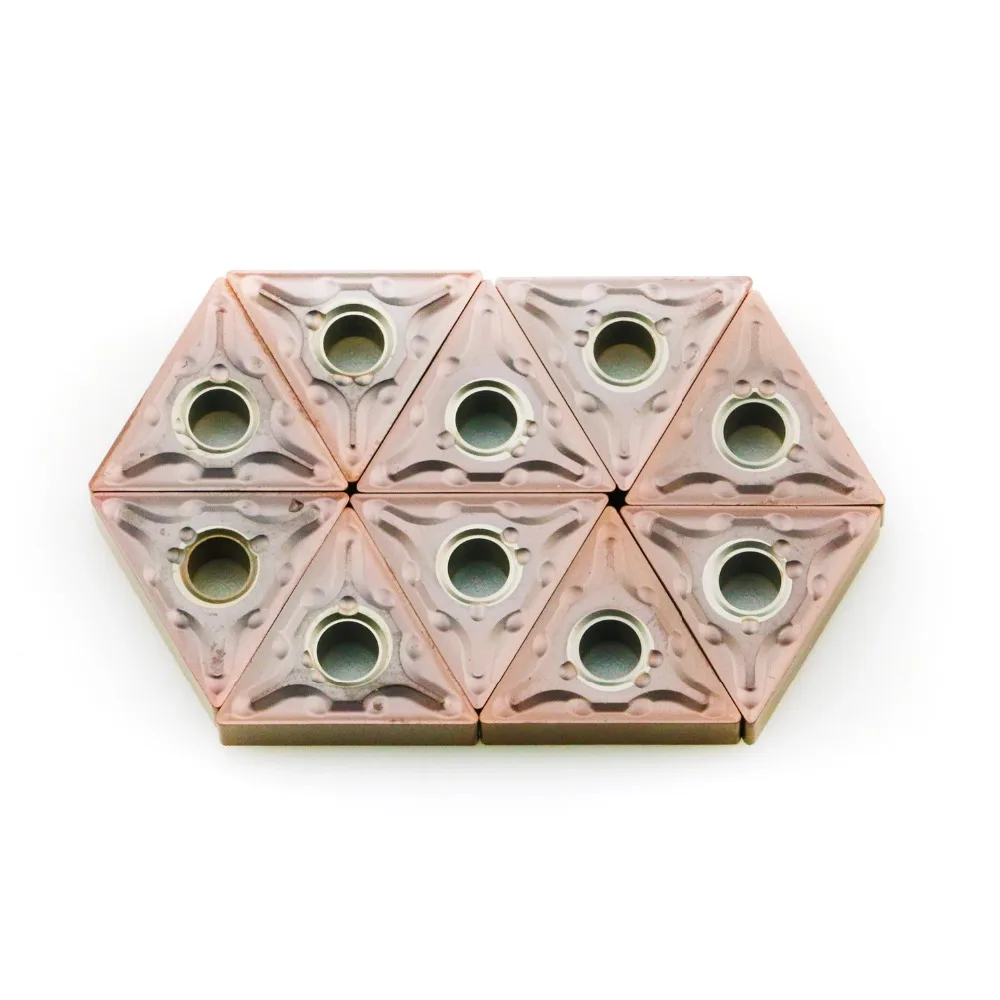 

BTgeuse TNMG160404 CNC Carbide Insert Indexable Lathe Inserts TNMG331 Lathe Turning for Steel 10pcs