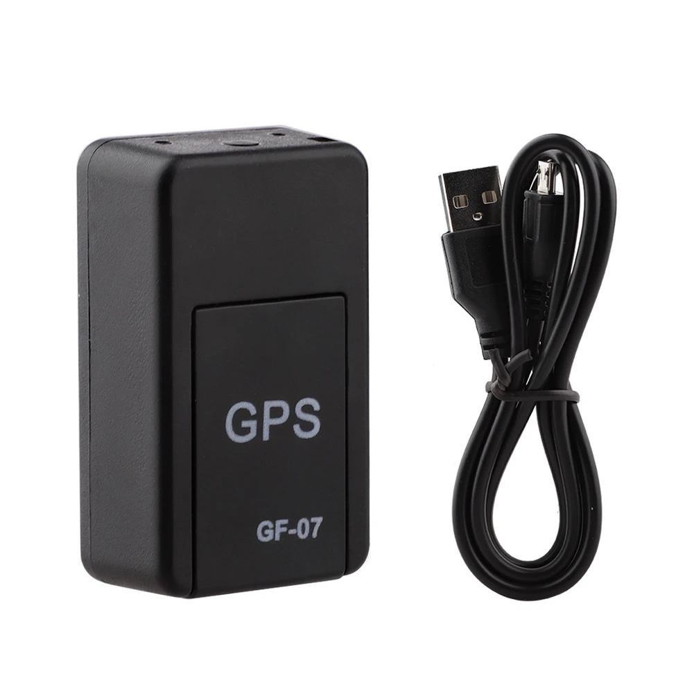 GF07 GSM جي بي آر إس سيارة GPS المقتفي محدد لمكافحة خسر تسجيل جهاز تعقب التحكم الصوتي يمكن GPS في الوقت الحقيقي تتبع سجل