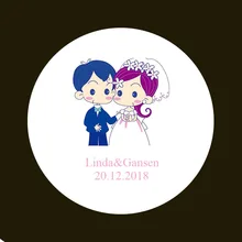 100 шт. пользовательские Стикеры и индивидуальный логотип свадьбы Стикеры s ваш собственный дизайн Стикеры s персонализированные Стикеры s Boda