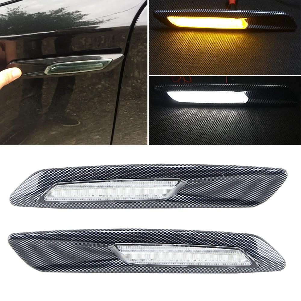 

2x F10 Style LED Side Marker Light Turn signal light lamp for BMW E60 E61 E81 E82 E87 E88 E90 E91 E92 E93