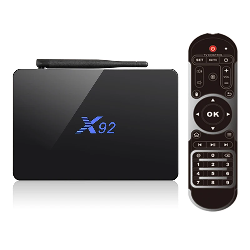 

X92 Android7.1 Smart TV Box 4K H.265 Amlogic S912 Octa Core Support 2.4G 5G wireless WIFI Bluetooth HDMI 2.0 Set Top Box