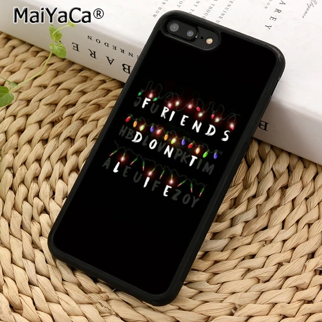 MaiYaCa The Night Of Stranger Things чехол для телефона iPhone 5 6 s 7 8 plus 11 pro X XR XS max Samsung S6 S7 S8 S9 S10 |