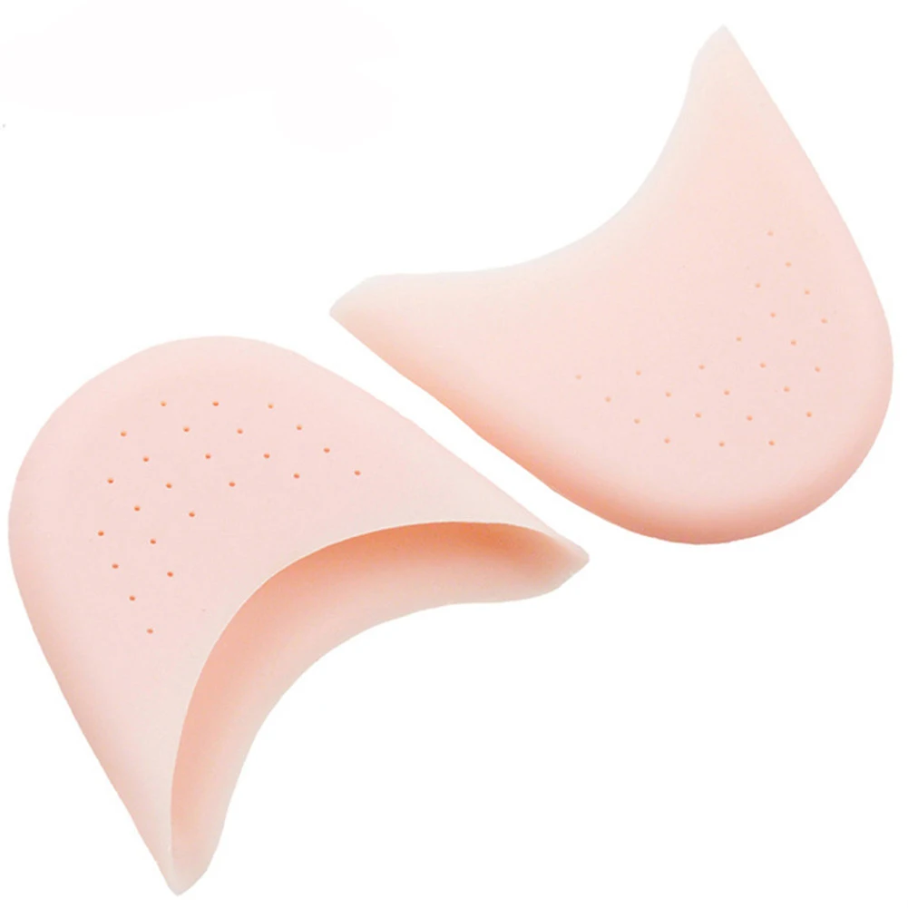 

YJSFG HOUSE 1Pair Professional Silicone Gel Toe Soft Ballet Pointed toe pads Breathable Dance Shoes Pads Shoes Accessories