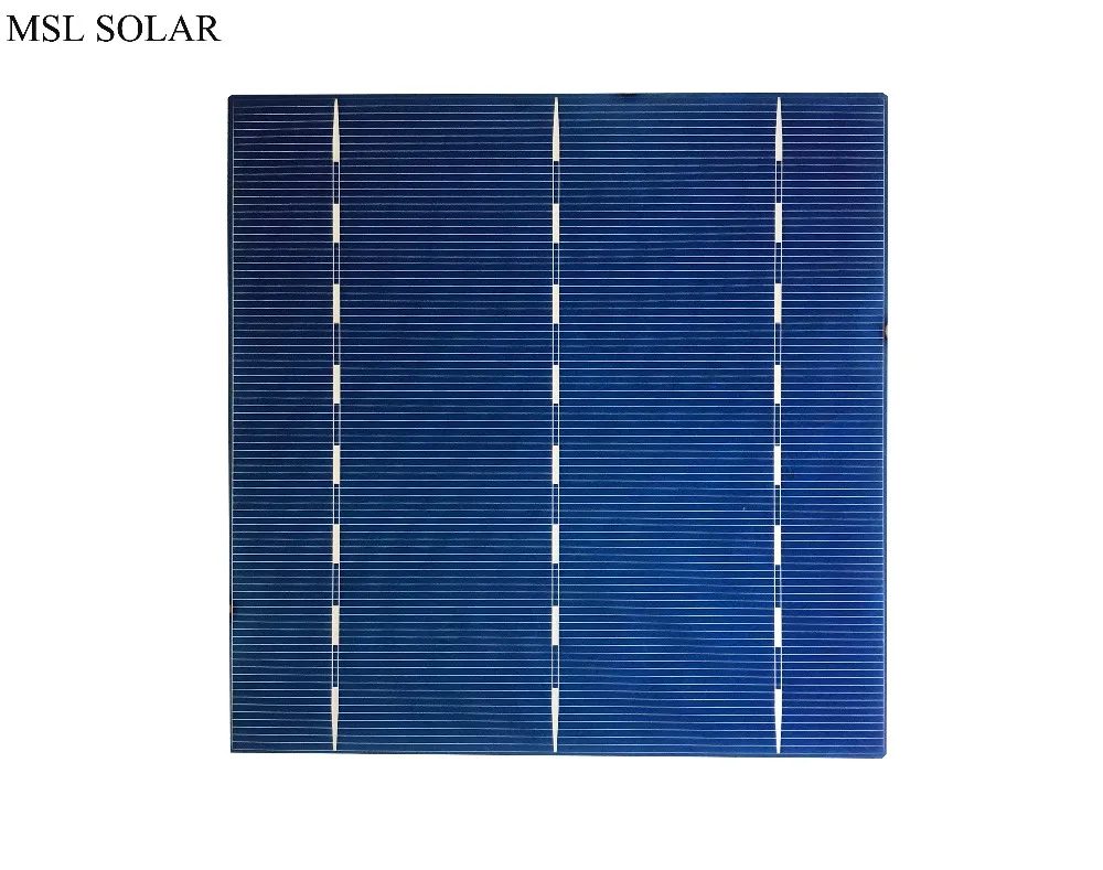MSL SOLAR 10 шт./лот 17% 156mmx156mm6 солнечные элементы 6x6 класса А поликристаллические