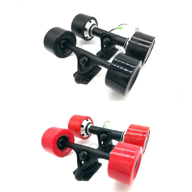  83mm Double Drive Scooter 6364 hub motors drive kit for electric skateboard longboard part