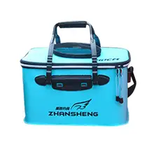 Рыболовное ведро живой рыбы коробка EVA складное ведро бак рыбалки коробка снаряжение