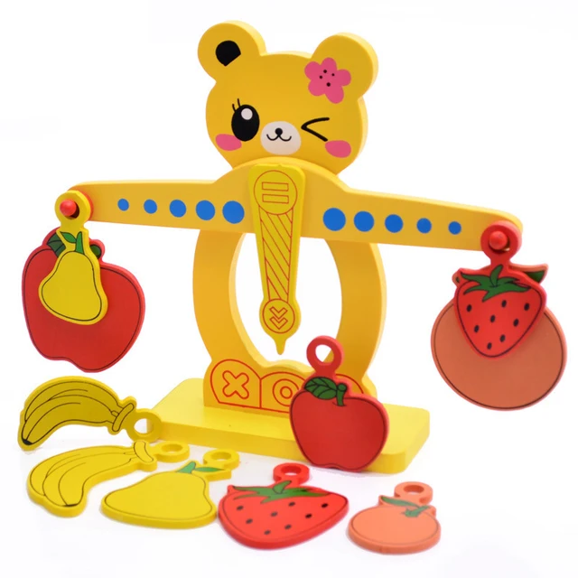 Madera Montessori Conjuntos Bebé Números Niños Matemáticas Primeros Educativos Frutas De Balanzas Juguetes Inteligencia 53Lq4RcjSA