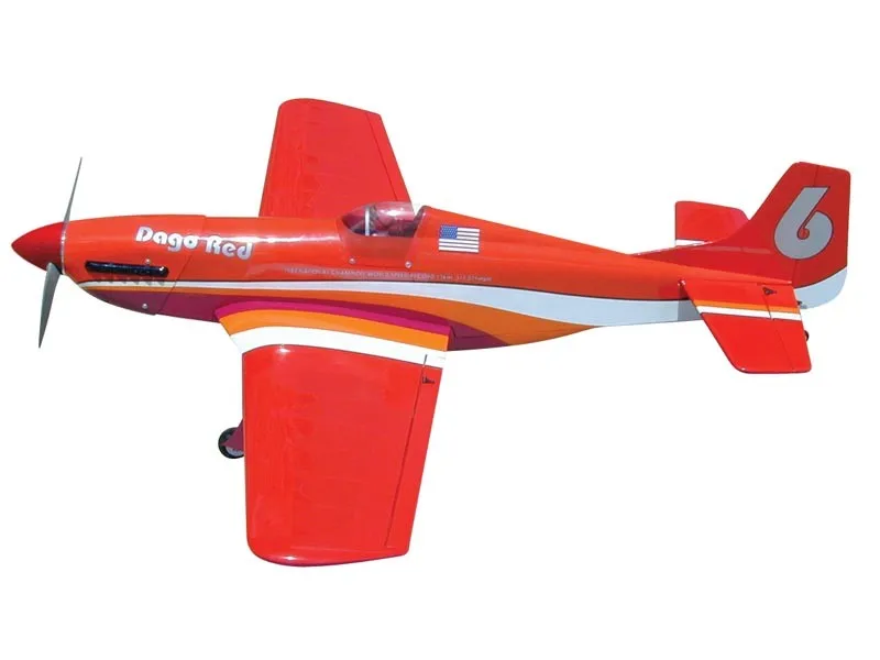 dago red rc plane