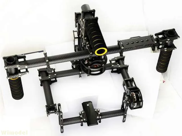 

F07544 3K Carbon Fiber Aluminum 3 Axle Handle Stable Stabilization Brushless Gimbal With Motor BASECAM Controller