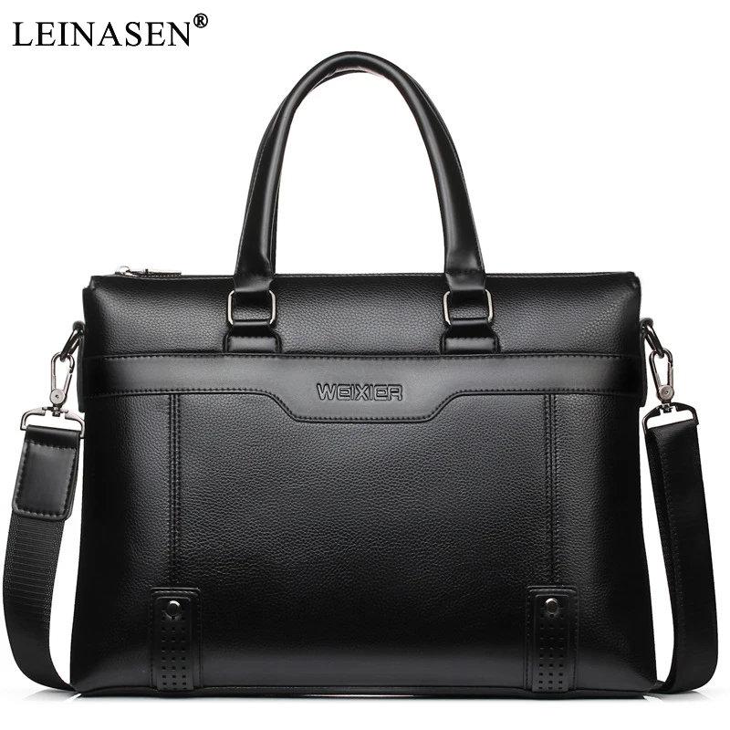 

2019 New PU Leather Men handbags Casual Business Mens Messenger Bags Fashion Men's travel Crossbody Bag men's Laptop briefcase