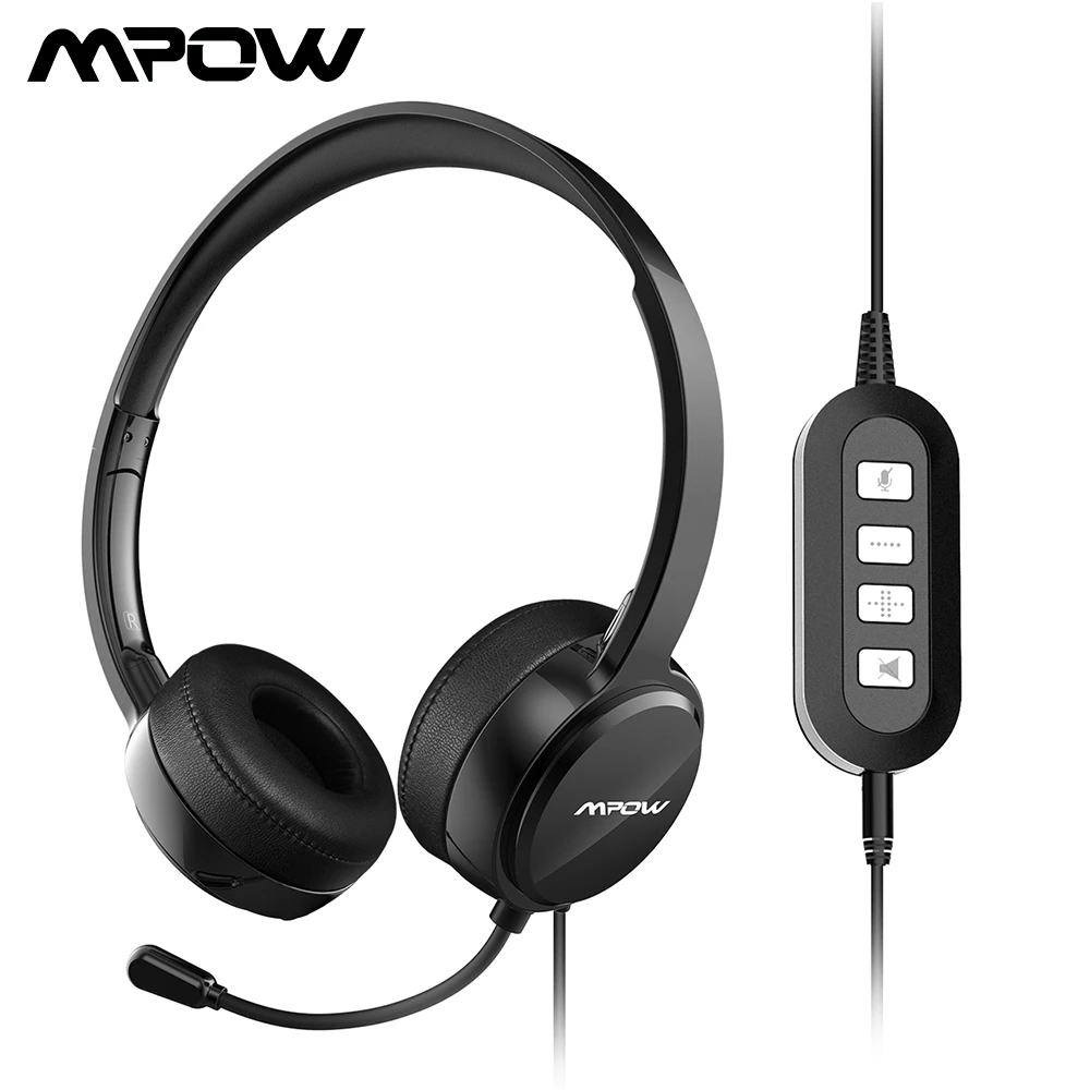 mpow wired computer headset model pa071a