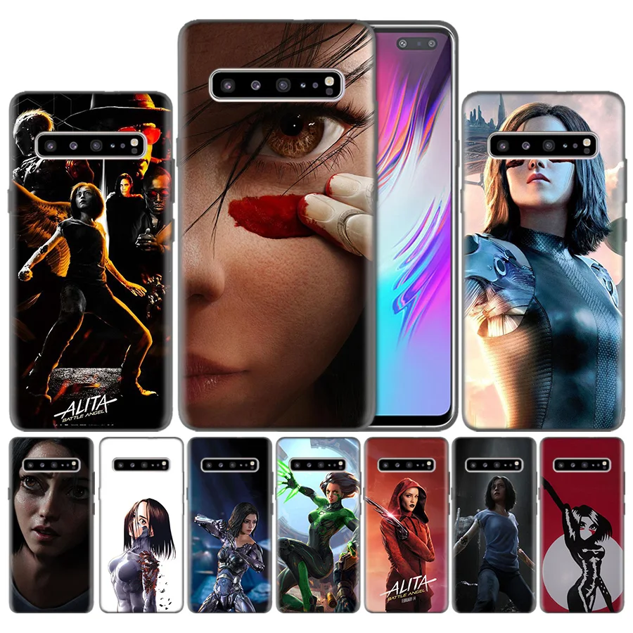 

Bags Capa Coque Shell Cases For Samsung Galaxy S8 S9 A50 S10 S10e Plus 5G A10 A20 A30 A40 A60 A70 Back Covers Alita Battle Angel