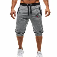 Г. модные летние Брендовые мужские Повседневное летние шорты Сексуальная пот Штаны мужской фитнес, бодибилдинг, тренировка человек модные шорты