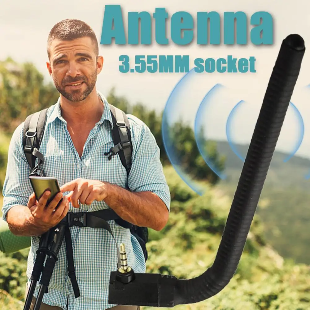 New Wireless TV Sticks GPS TV Mobile Cell Phone Signal Strength Booster Antenna 5dbi 3.5mm Male for Better Signal Transfer