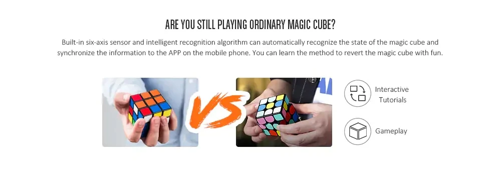 Xiaomi Giiker супер Кубик Рубика I3 умный волшебный Магнитный Bluetooth приложение синхронизация головоломка игрушки куб